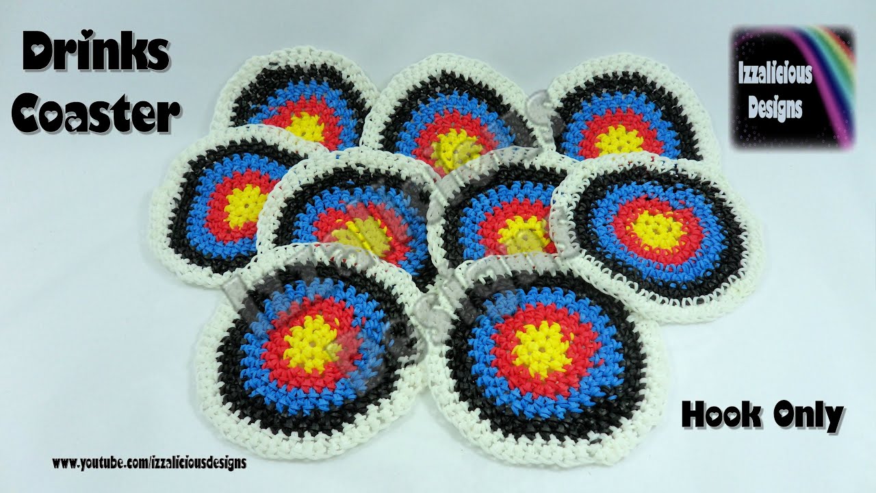 Rainbow Loom — подставки/коврики для напитков Target — без ткацкого станка/только крючком/крючком