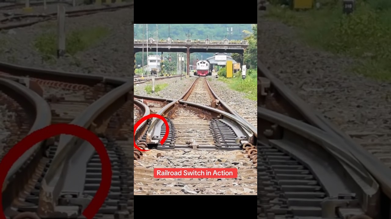 Changing directions. #railroad#switch#weiche#bahn#zug#train#foryou#fyp#trainspotting#gleis#railway