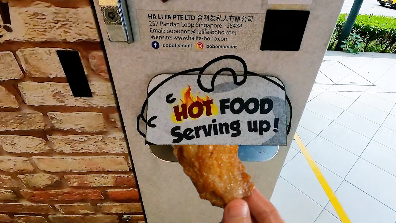Chicken Wings Vending Machine