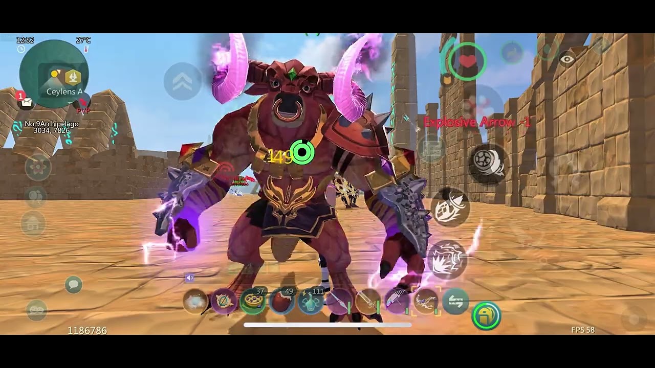 PvP 102 Arena  (lagggy)| Utopia Origin 