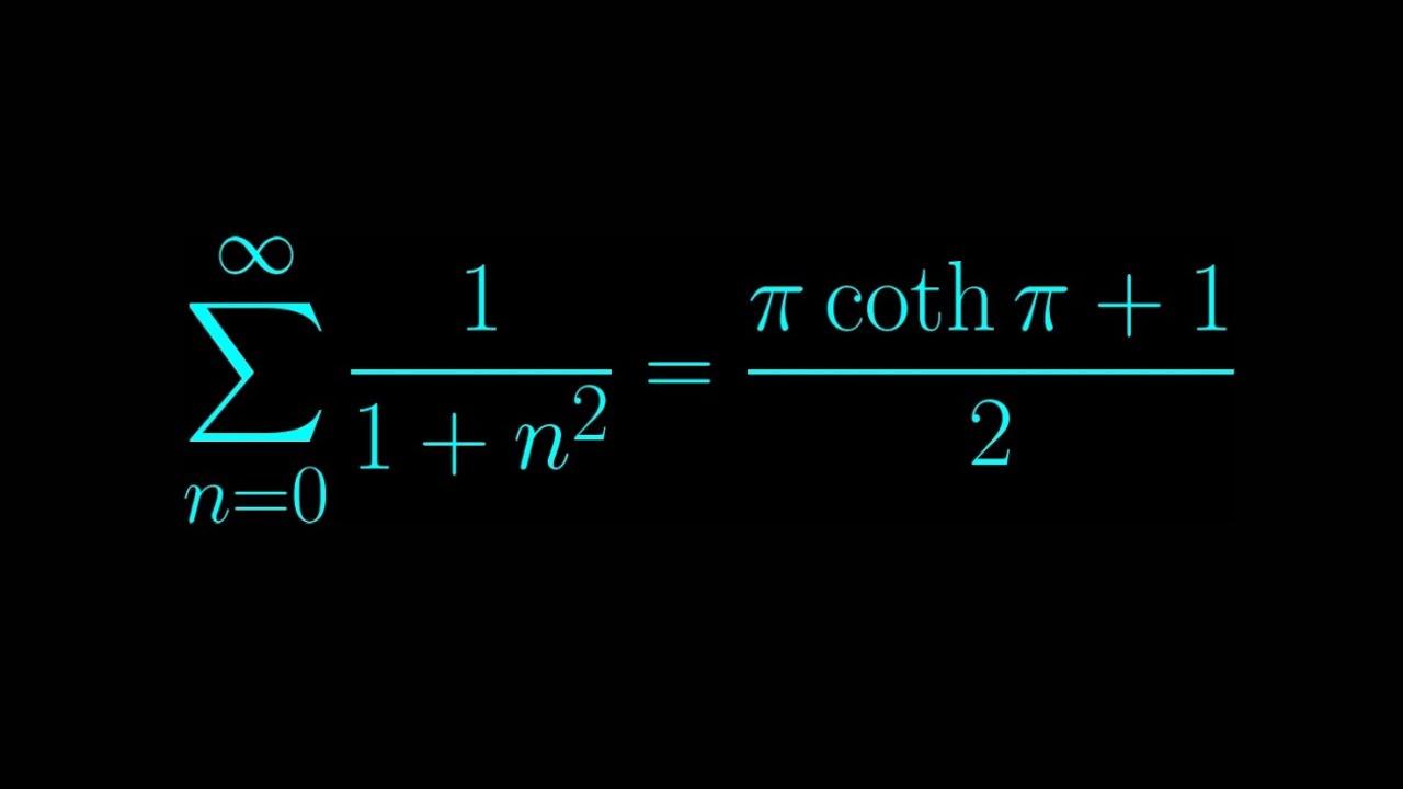 A surprisingly wonderful infinite series result