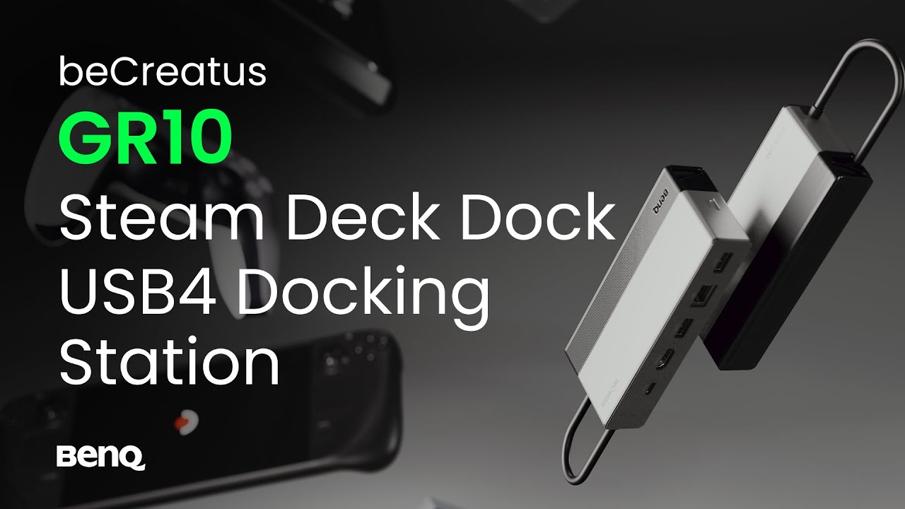 BenQ beCreatus GR10 Steam Deck Dock