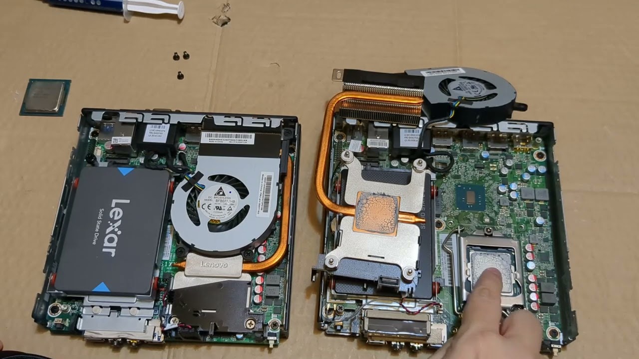 Upgrade Cpu / RAM / SSD Lenovo M700 Tiny