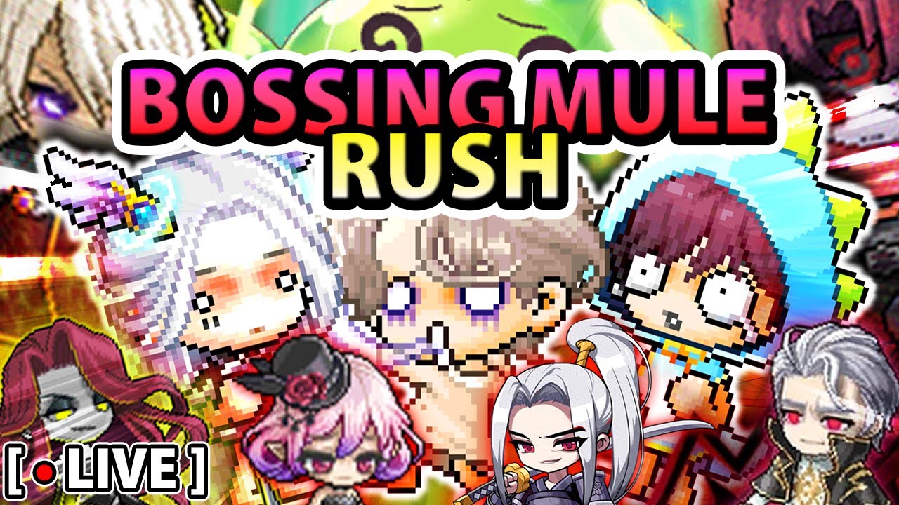 🔥WE'RE BROKE! BOSSING MULES TIME💵BACK TO THE WAPS | Maplestory Hyperion