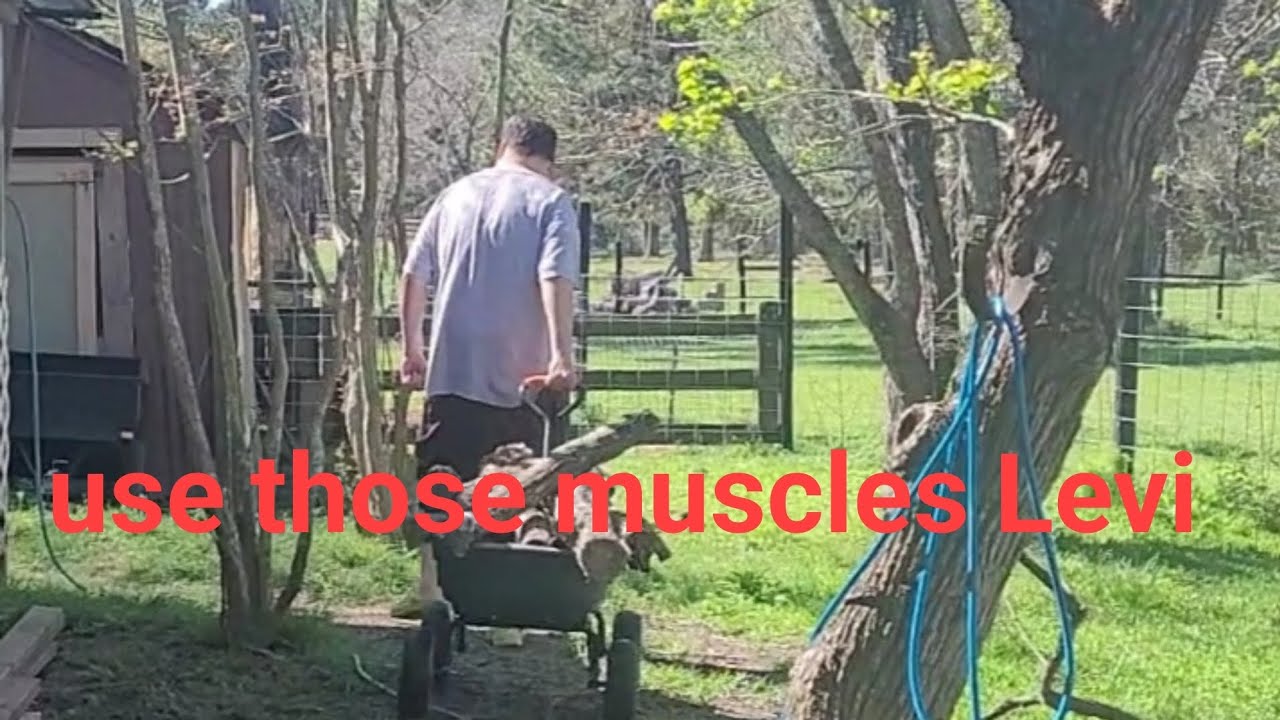 Use those muscles Levi 