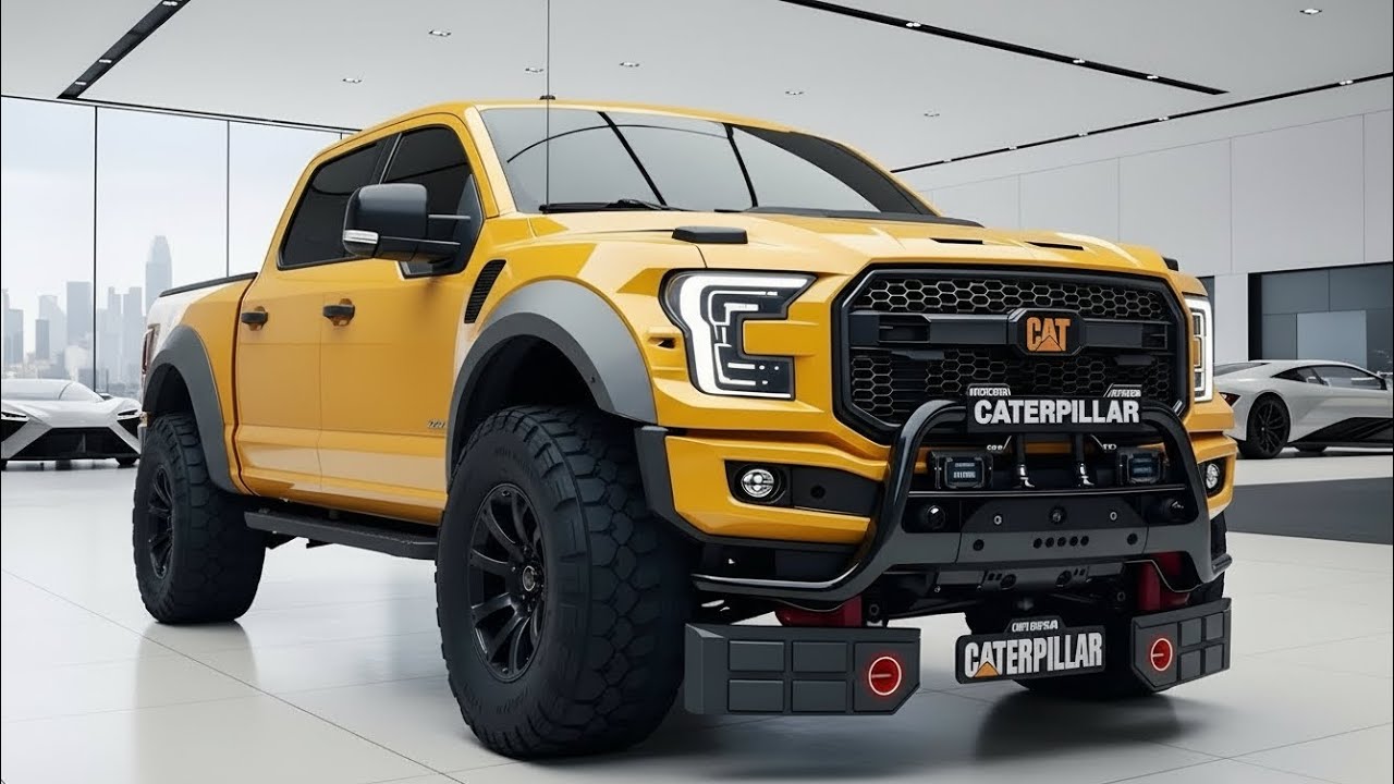 2026 캐터필러 픽업 트럭 공식 공개 🚛 디자인&middot;성능&middot;가격 완전 분석 | Fk AutoXpert Reviews