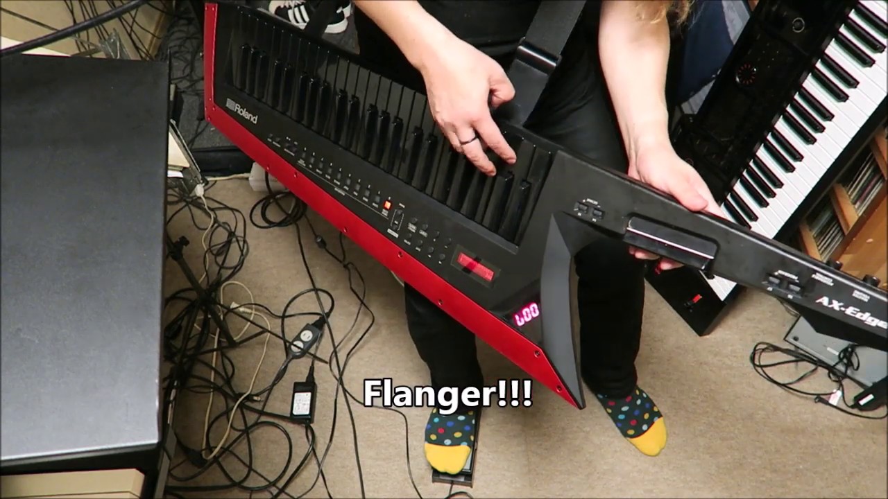 About my settings of Roland AX-Edge