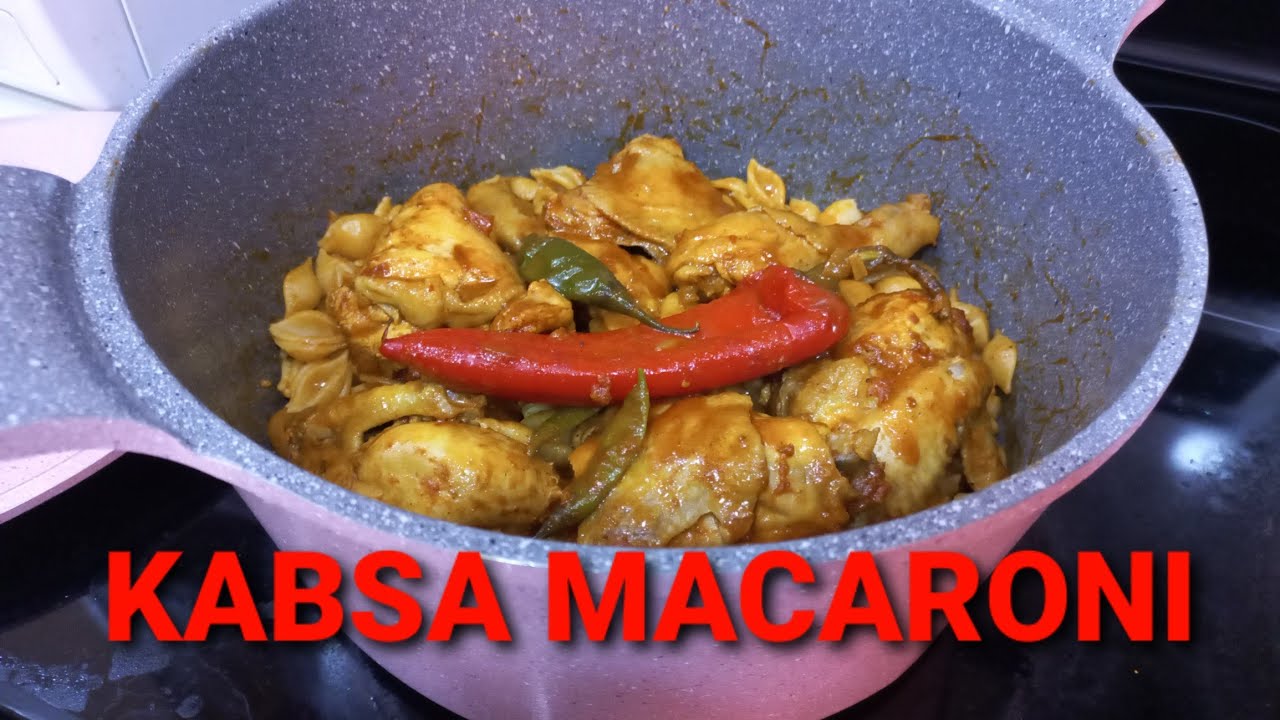 how to make kabsa macaroni