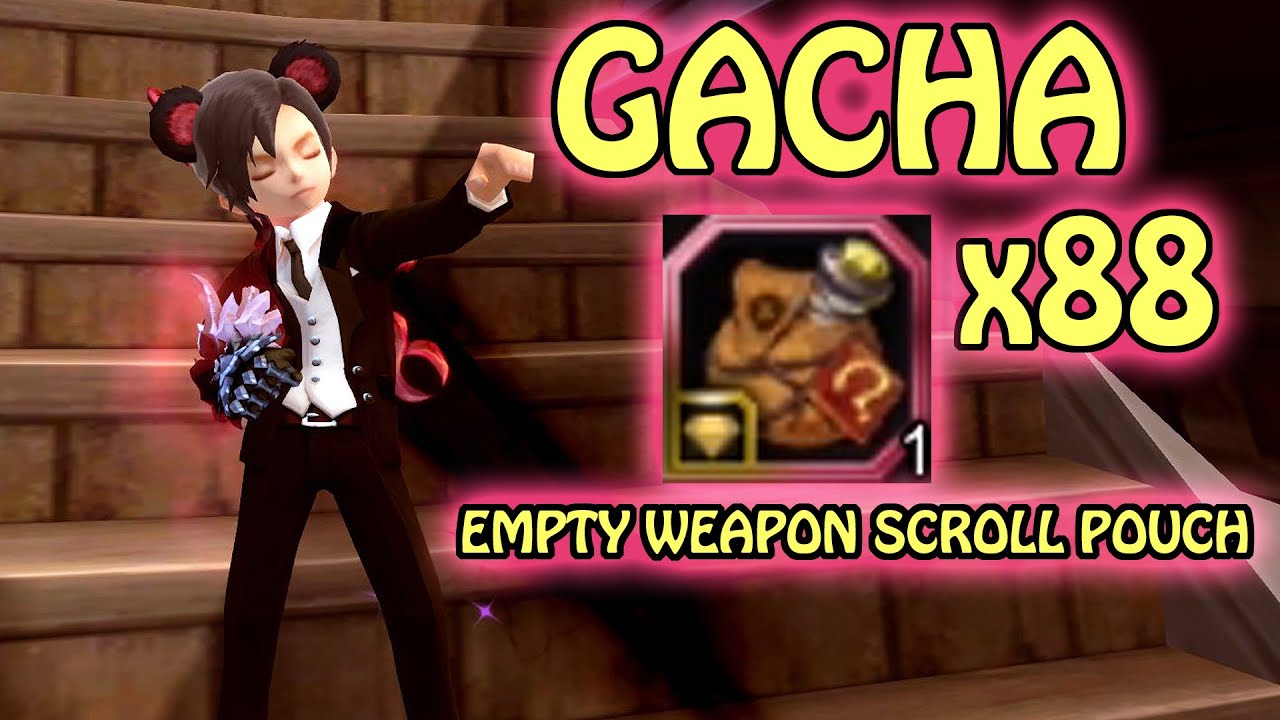 Dragon Nest SEA - GACHA 88x Empty Weapon Scroll Pouch