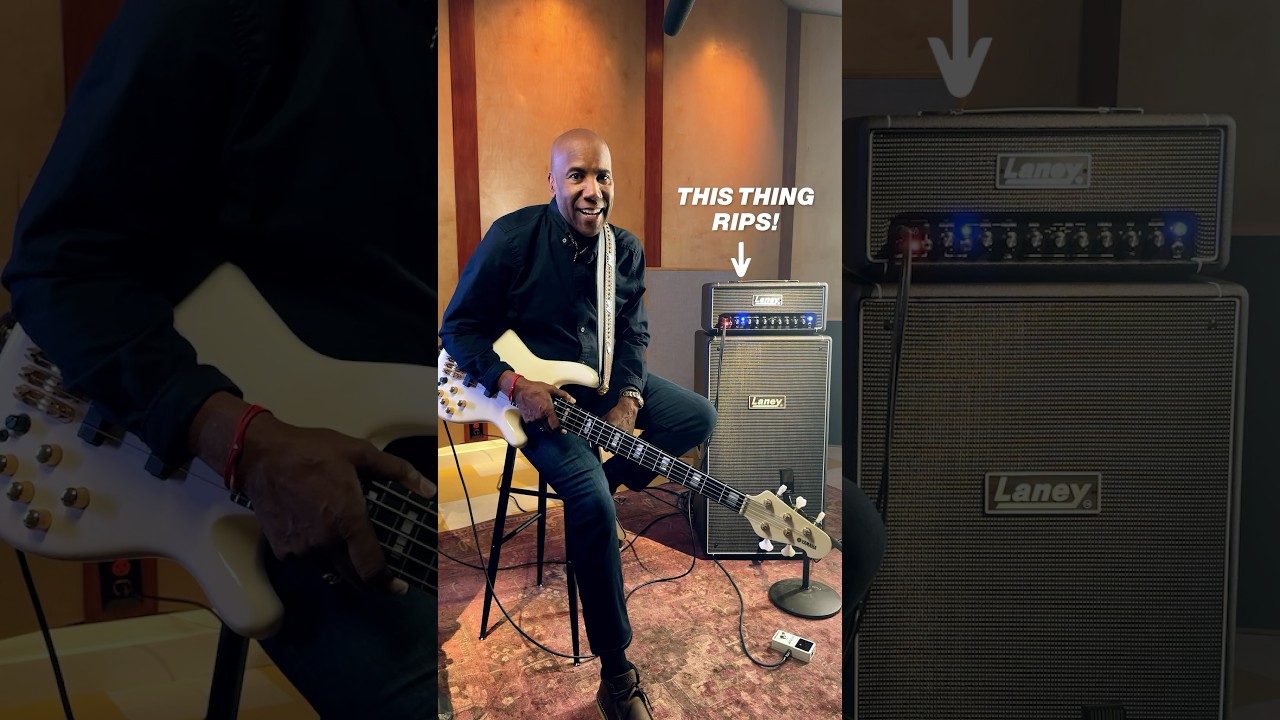 ​@NathanEastMusic's signature DB-East bass amp head from @LaneyAmplification can handle it all!