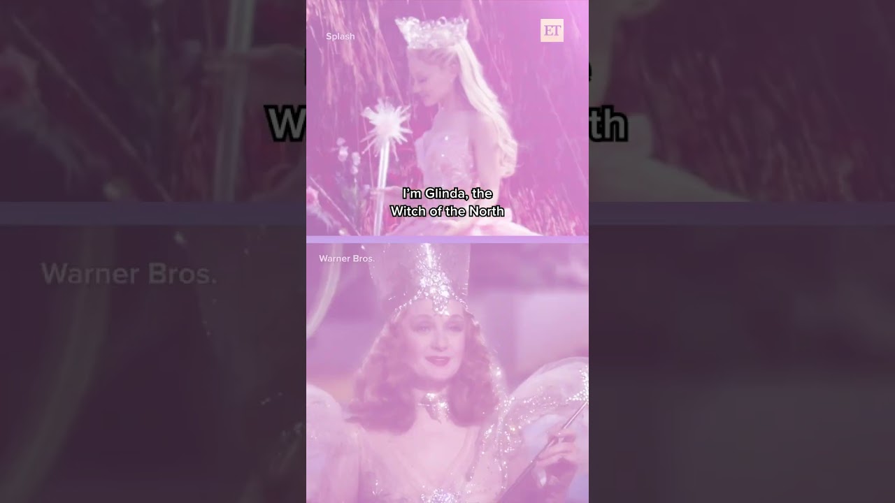 Ariana Grande As Glinda On Set Of 'Wicked' #shorts