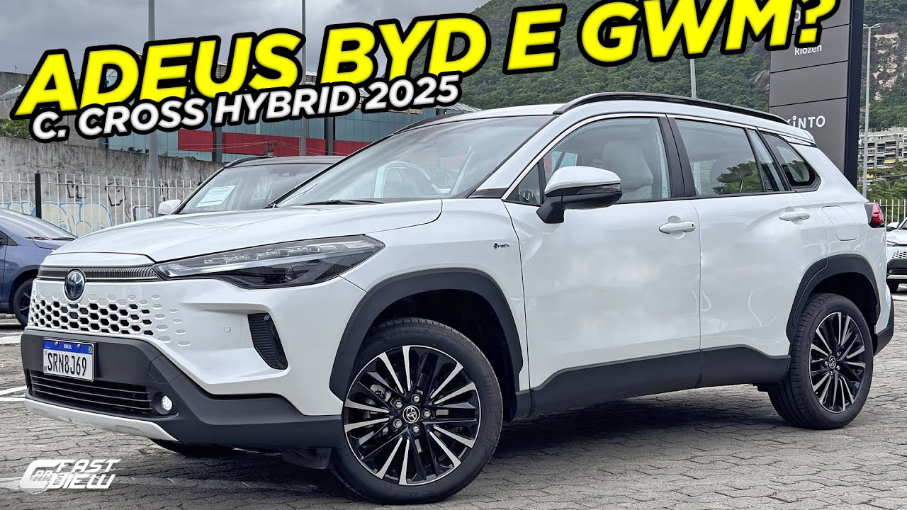 VENDAS MOSTRAM QUE O NOVO COROLLA CROSS HYBRID 2025 É MELHOR QUE BYD SONG E GWM HAVAL... SERÁ MESMO?
