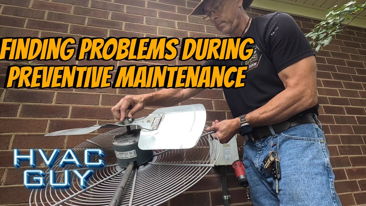 Routine Maintenance Reveals Problem That Requires a Return Visit!