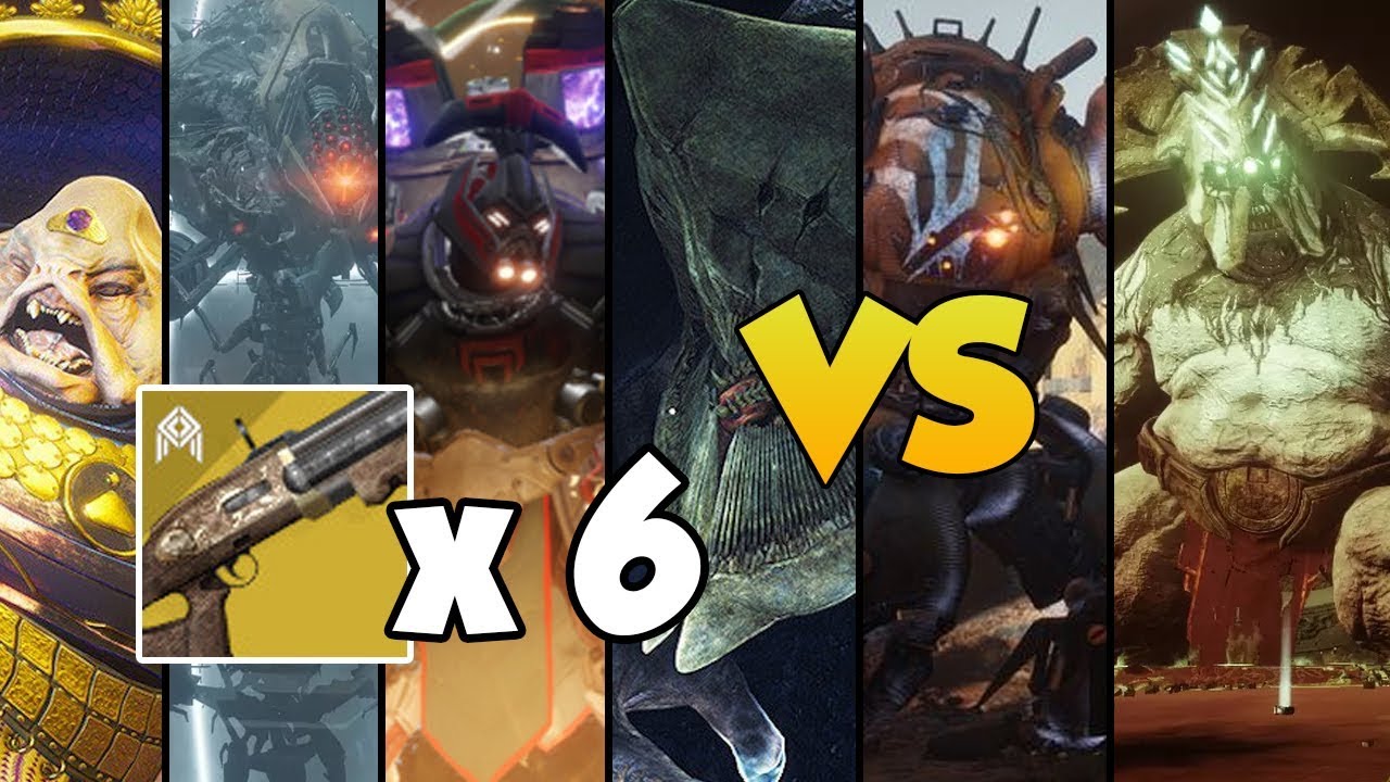 4TH HORSEMAN VS RAID BOSSES!! [Destiny 2]