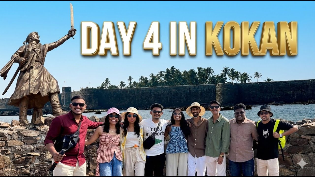 Day 4 in Kokan | Sindhudurg | Rajkot fort | Vlog 21 |