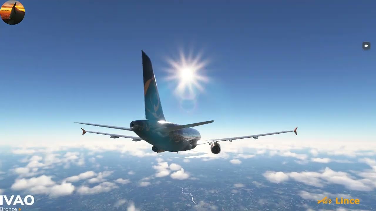 [MSFS] Aproximación RNP RWY 03 en A Coruña LECO | Evento LESO - LECO | A319 Fenix | Air Lince