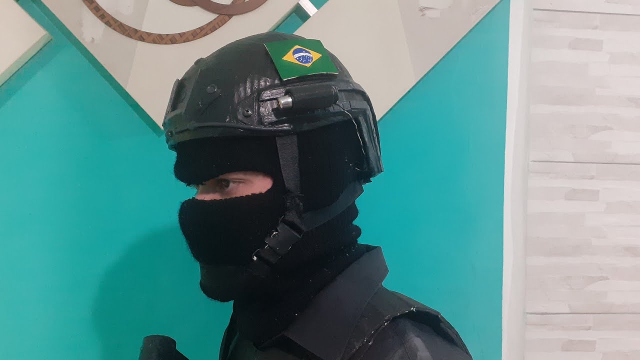 Como fazer um capacete OPS CORE