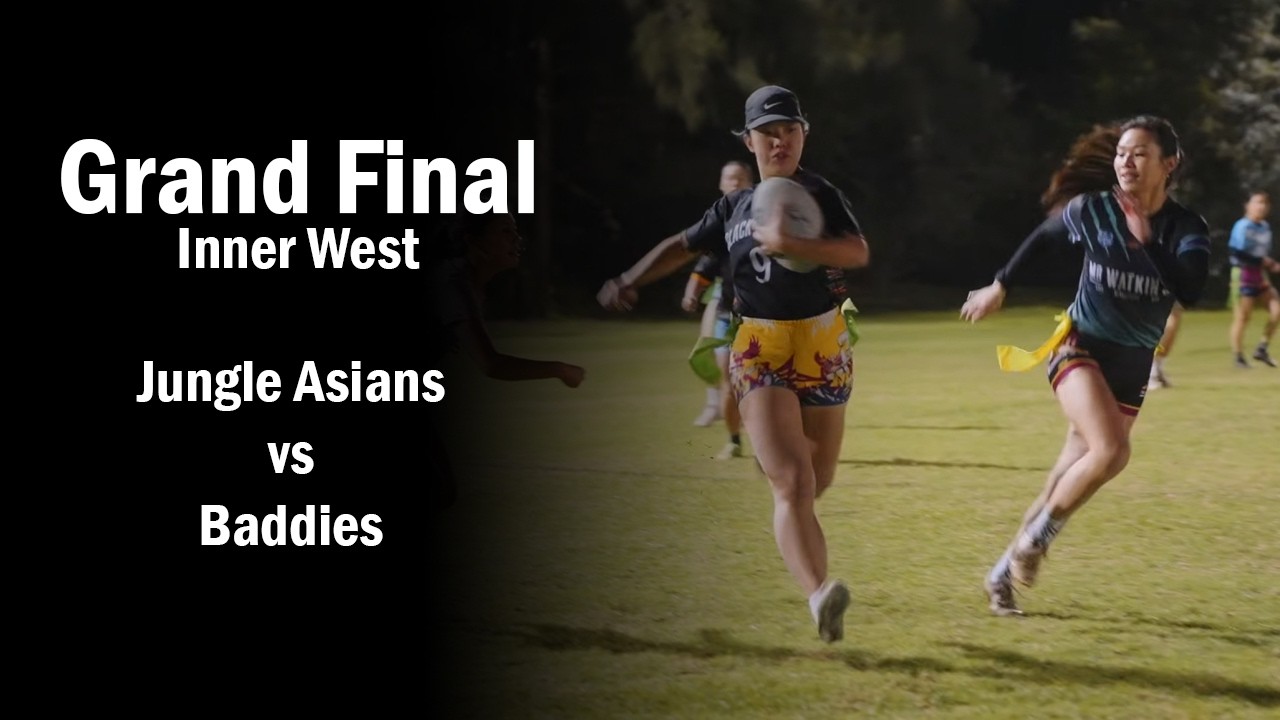 Grand Final - Jungle Asians vs Baddies - Inner West Oztag Thursday Womens
