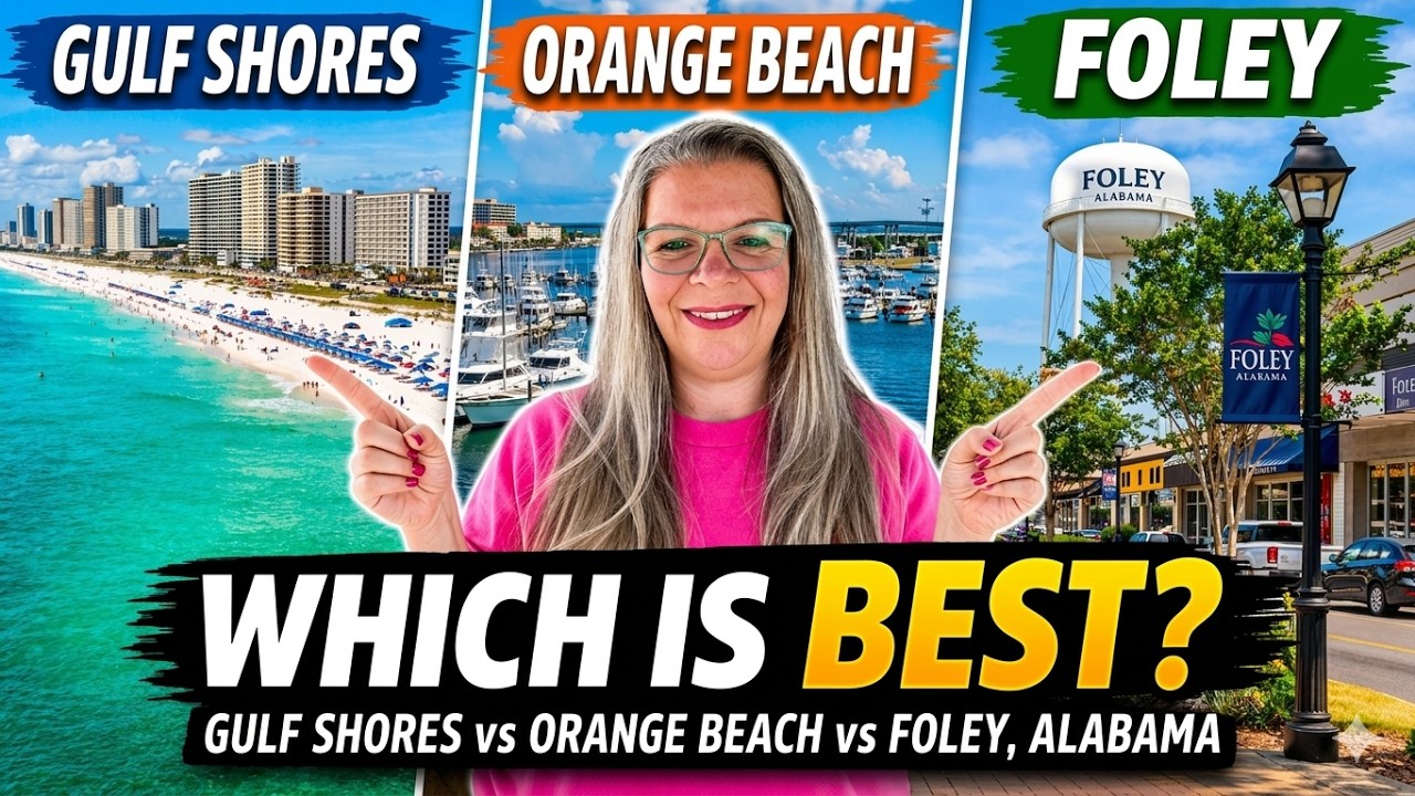 Gulf Shores vs Orange Beach vs Foley, Alabama &ndash; Which One Is Right for You?