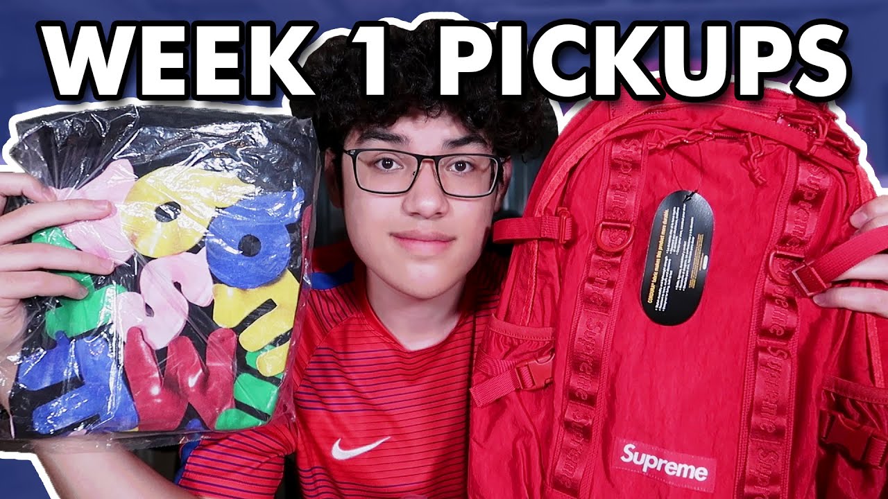 Supreme FW20 Week 1 Pickups!!! | Tees and Bags
