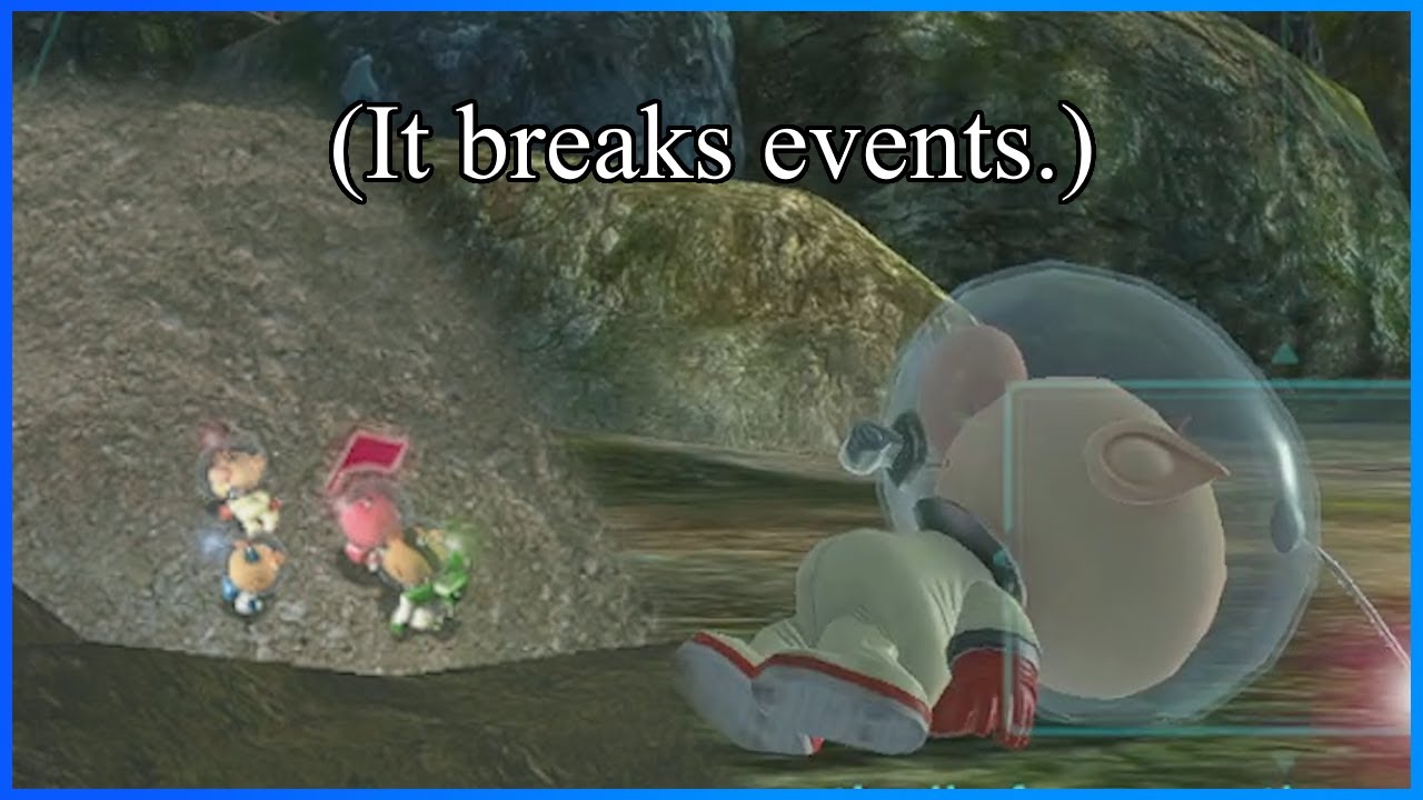 WHAT IF YOU RESCUE OLIMAR EARLY? - Pikmin 3 Deluxe