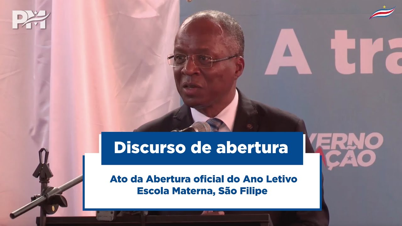 Discurso -  Ato da Abertura oficial do Ano Letivo 2022/23
