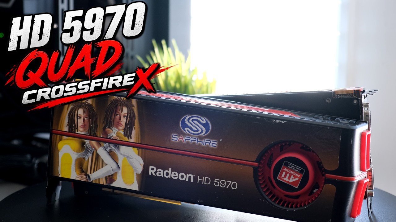 HD 5970 Quad CrossFireX - Fast, Loud and Completely Ridiculous!