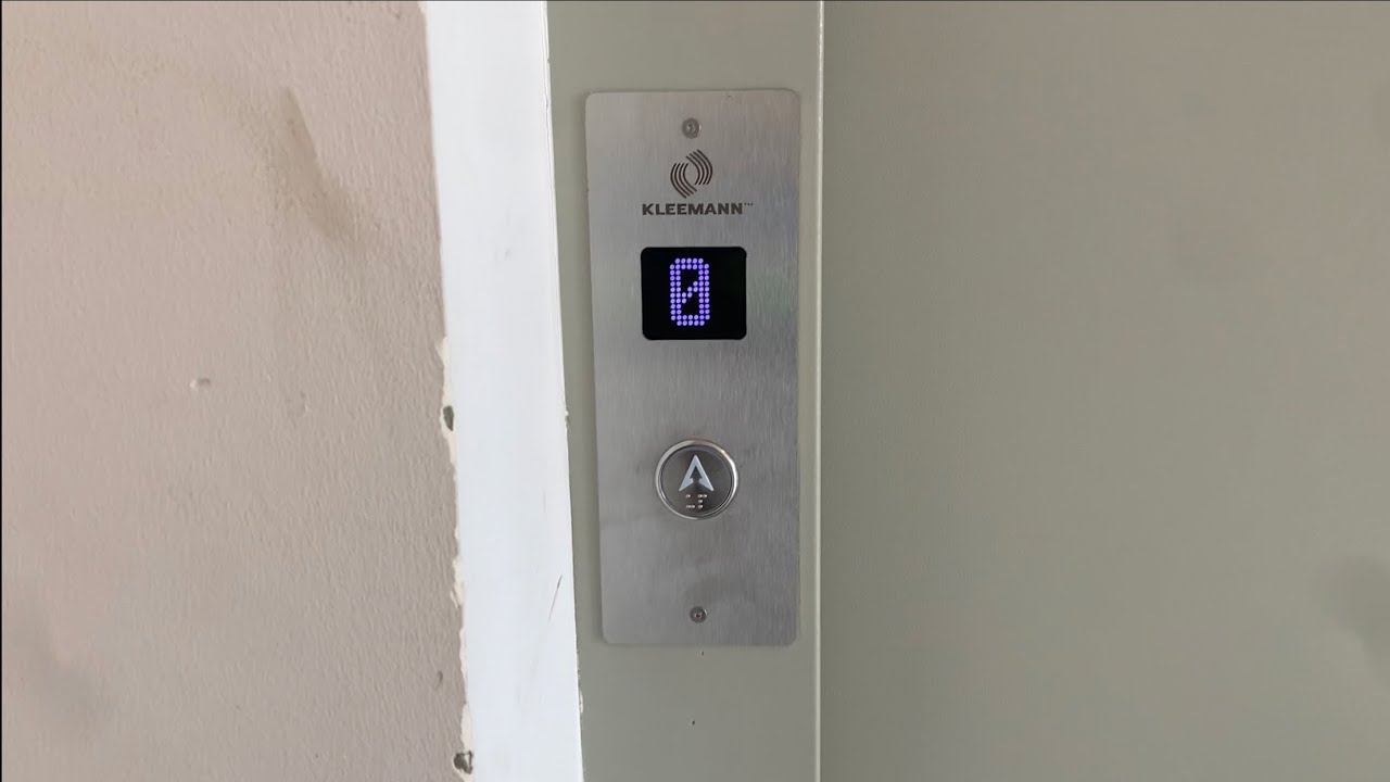 Really Rare White Kleemann Elevator @ Podgorica,Montenegro