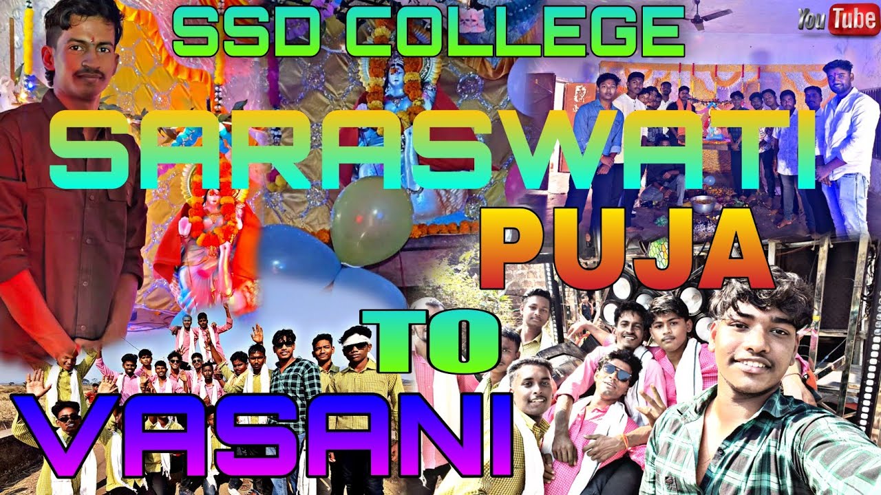 SARASWATI PUJA TO VASANI ||SSD COLLEGE BALI || 