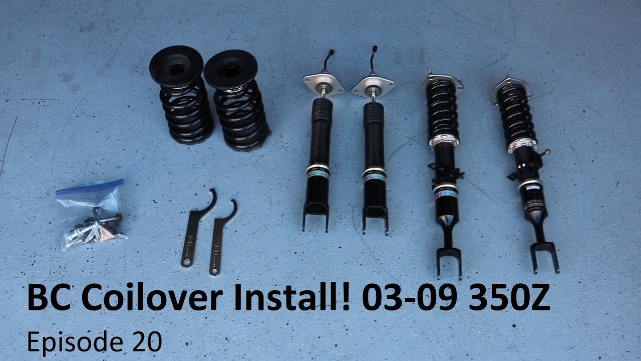 How to install BC Coils on a 350z EP20 Z33 Drift Car