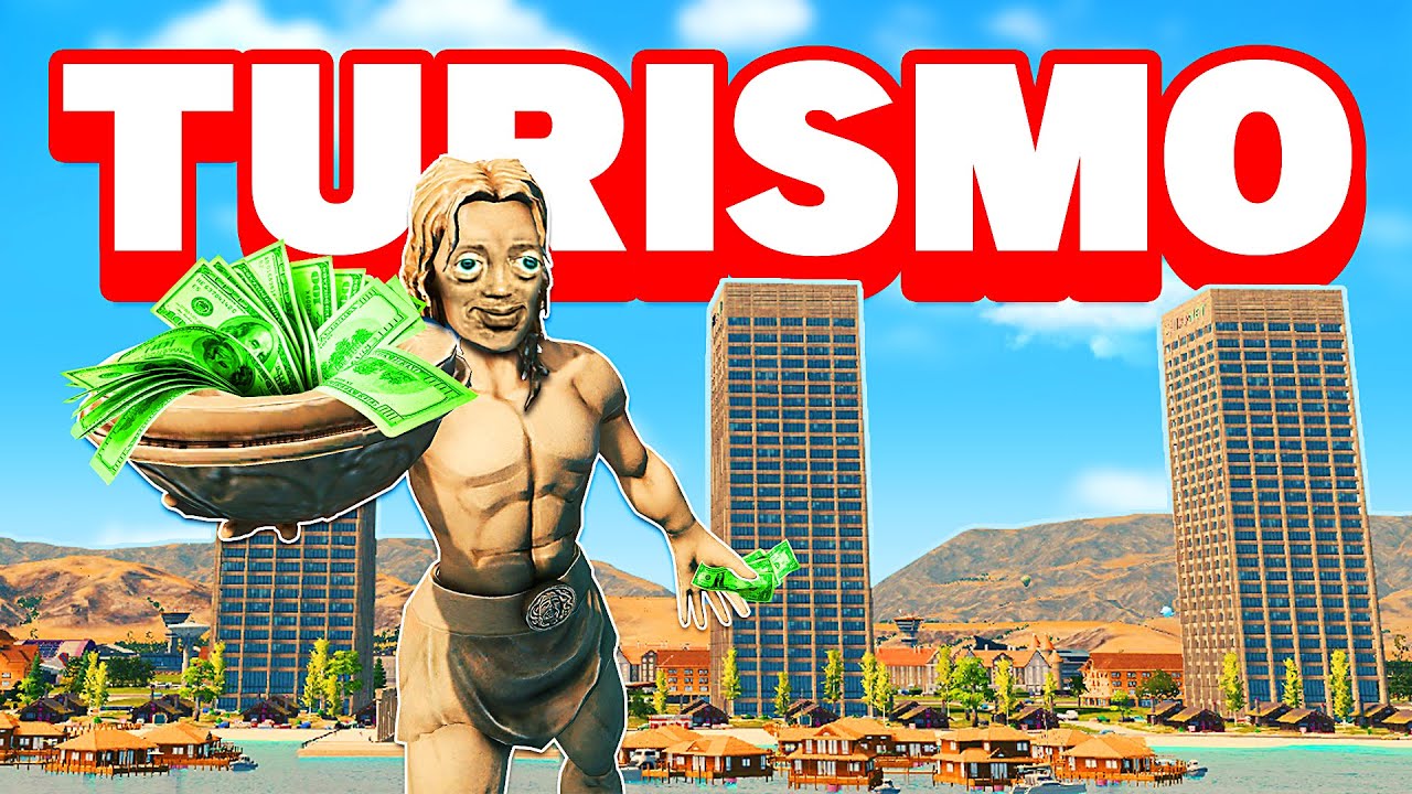 EL TURISMO SALVA LA ECONOMÍA en Cities Skylines