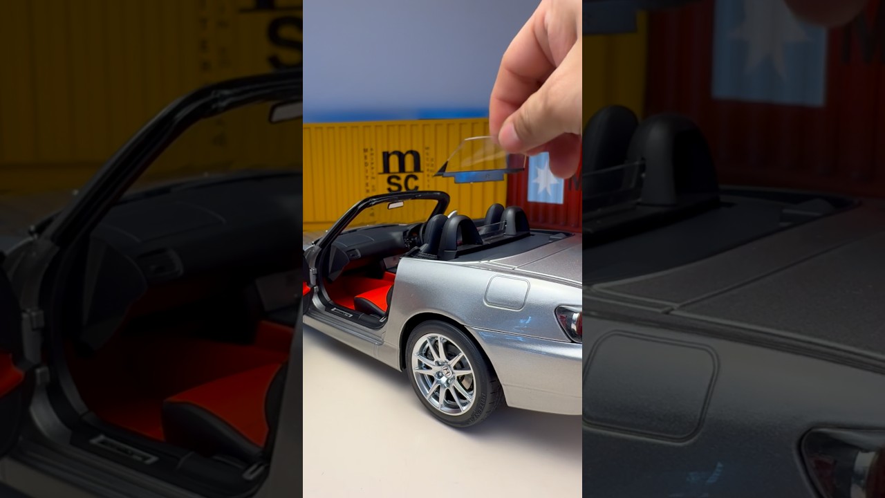 Modello di auto S2000 in miniatura Premium 1/18 #autominiature #s2000 #autodiecast