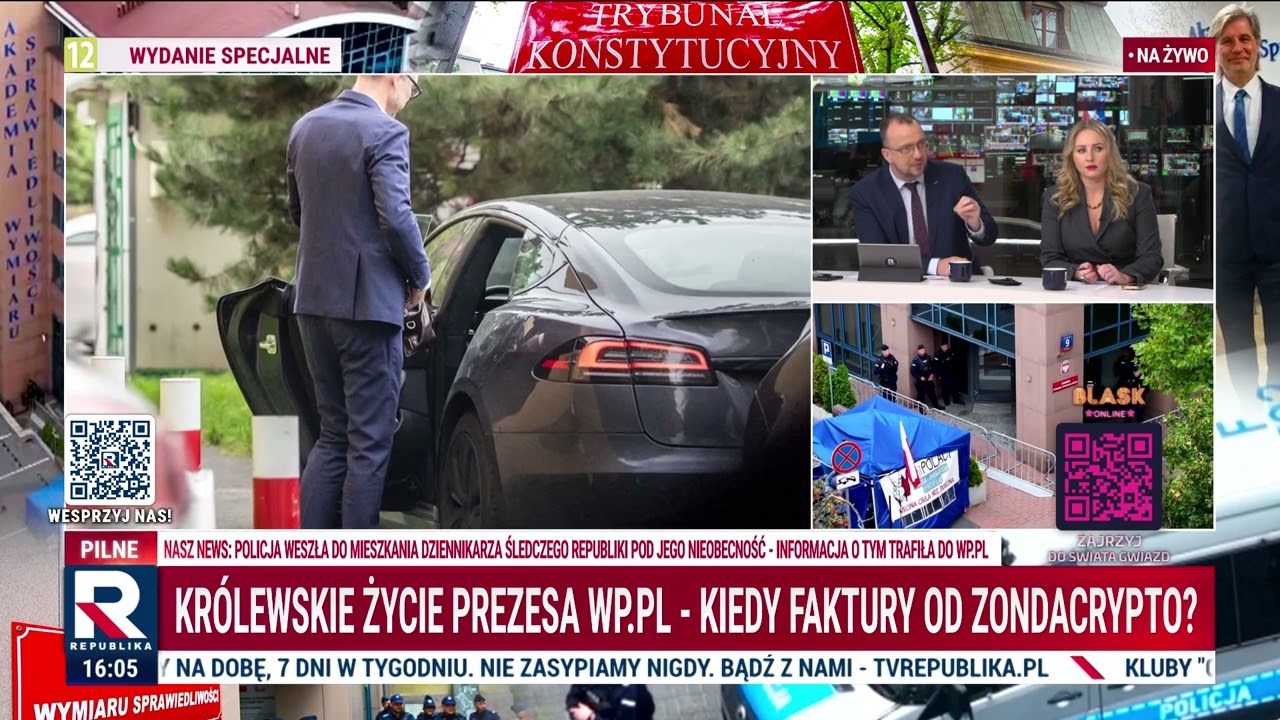 Kr&oacute;lewskie życie prezesa WP.pl - kiedy faktury od Zondacrypto? | Wydanie Specjalne