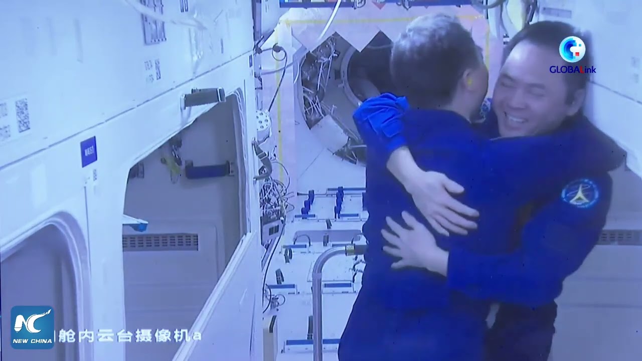 GLOBALink | Shenzhou-16 crew enter space station, complete handover in five days