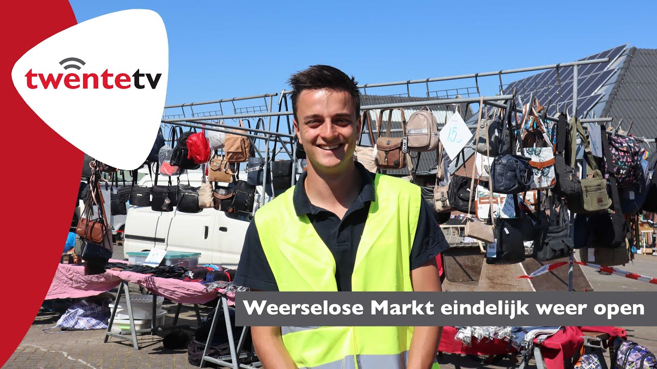 Weerselose Markt eindelijk weer open - Twente TV