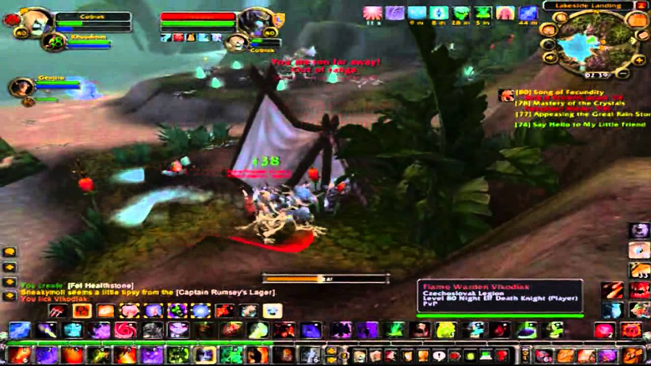 Cobrak 9 Destruction Warlock PvP WotLK