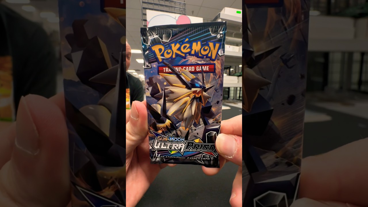 Full ART Hit From Sun and Moon Ultra Prism 🔥❄️ #pokemon #pokemoncards #shorts