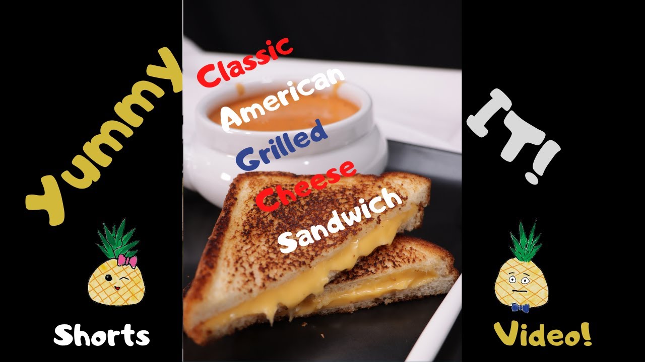 What is your favorite Comfort Food? | Classic American Grilled Cheese Sandwich | Yummy It Food
