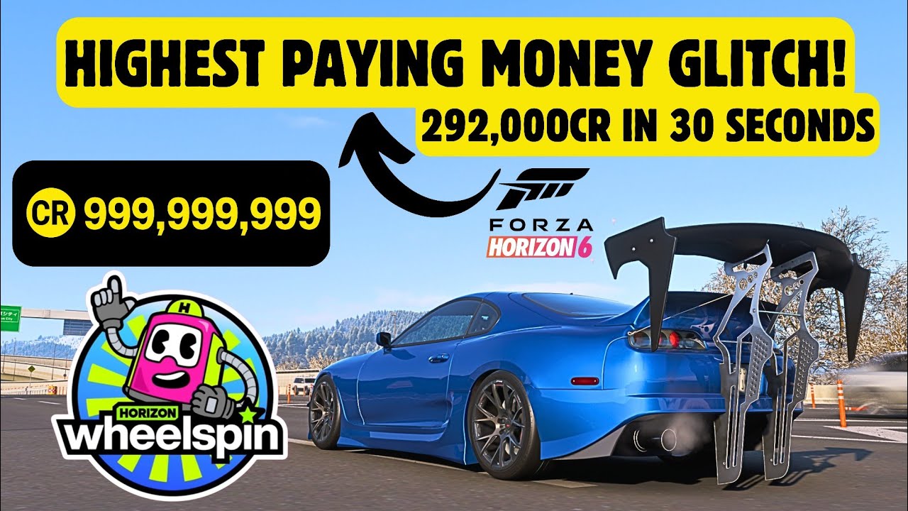 Глитч на деньги в Forza Horizon 6 &mdash; НОВЫЙ ГЛИТЧ НА ДЕНЬГИ!