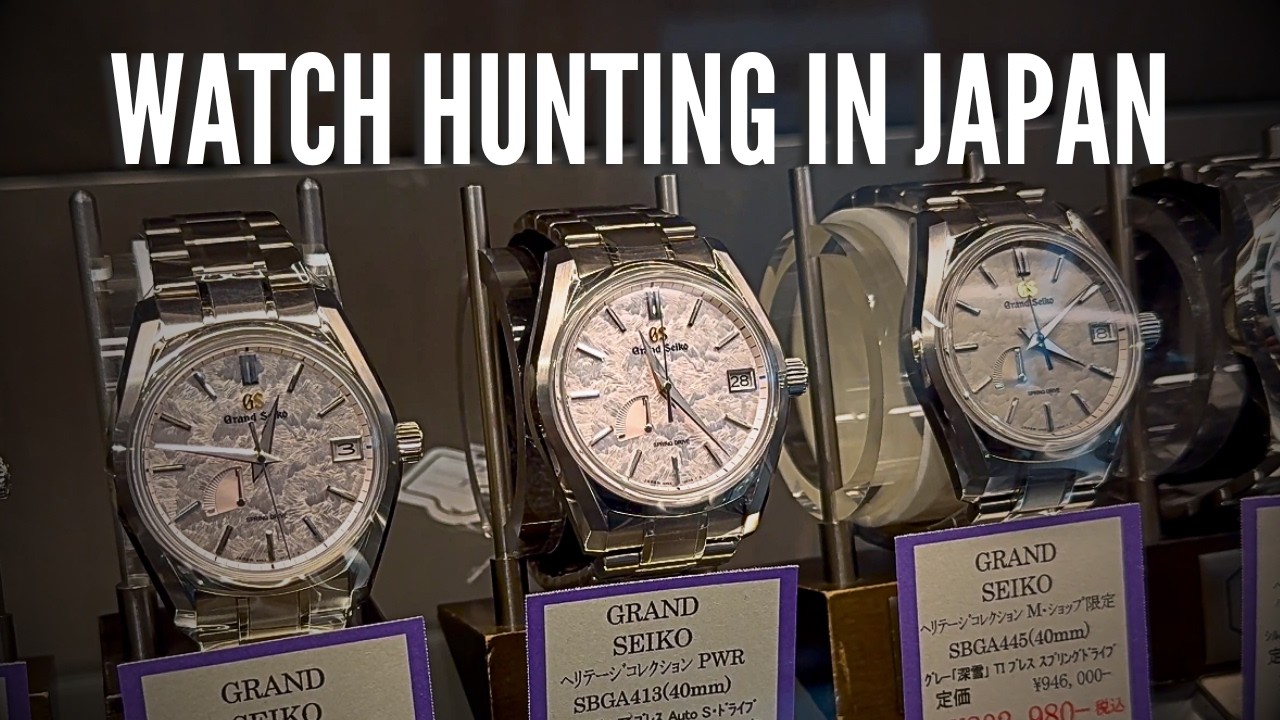 I Got an Insane Deal in Tokyo's Vintage Watch Mall 🇯🇵 Best Watch Stores in Japan Ep1