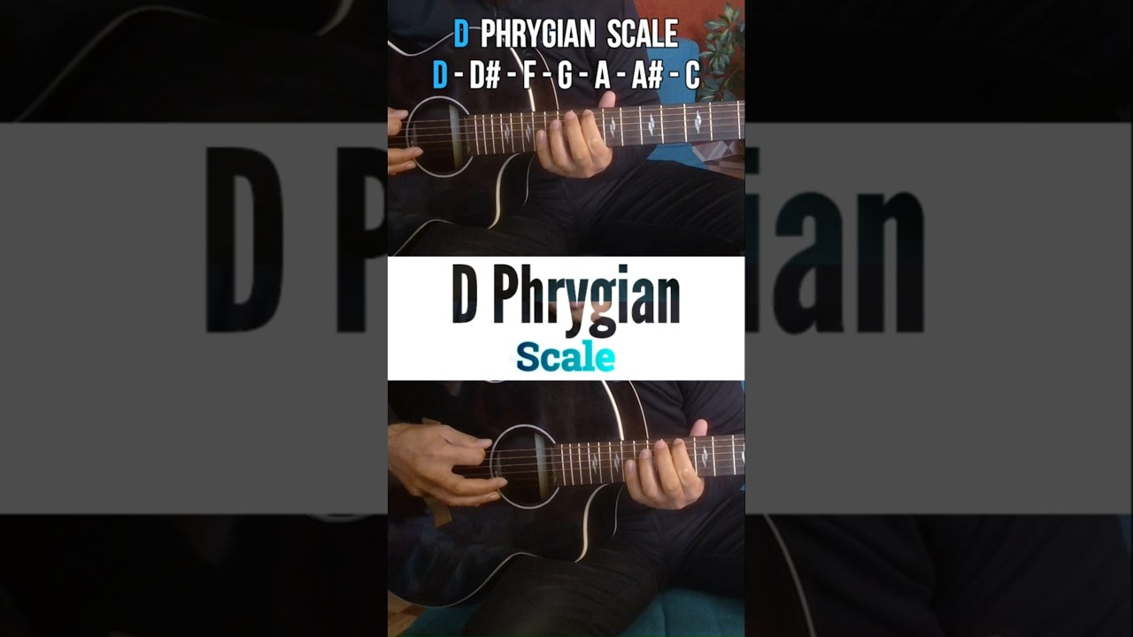 D Phrygian Scale | Guitar Scales for Beginners | Guitar Theory with Aman Verma #learnguitar