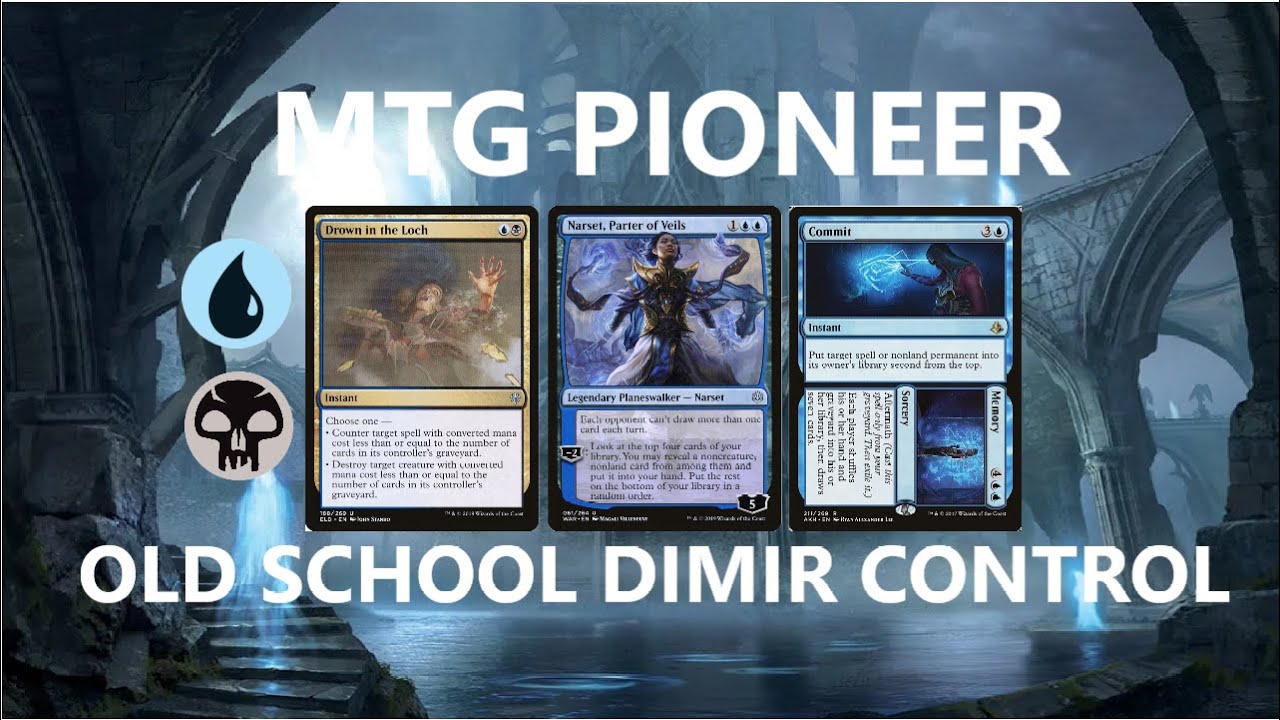 MTG Pioneer Old School Dimir Control