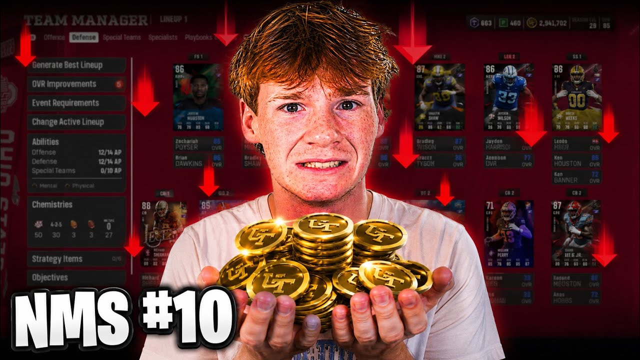 I Spent ALL My Coins Building The PERFECT NMS Defense.. (No Money Spent Ep. #10)