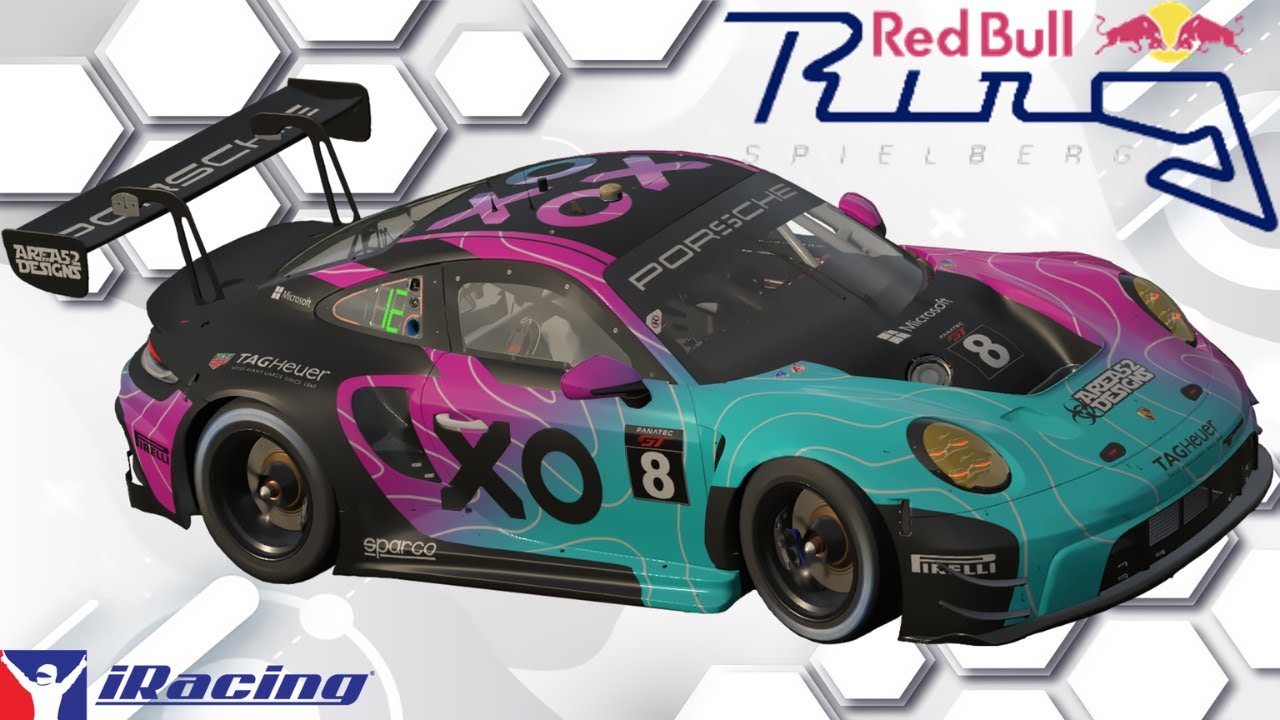 Удар, повреждения, почти конец… Porsche GT3 отбивает атаку на трассе Red Bull Ring!