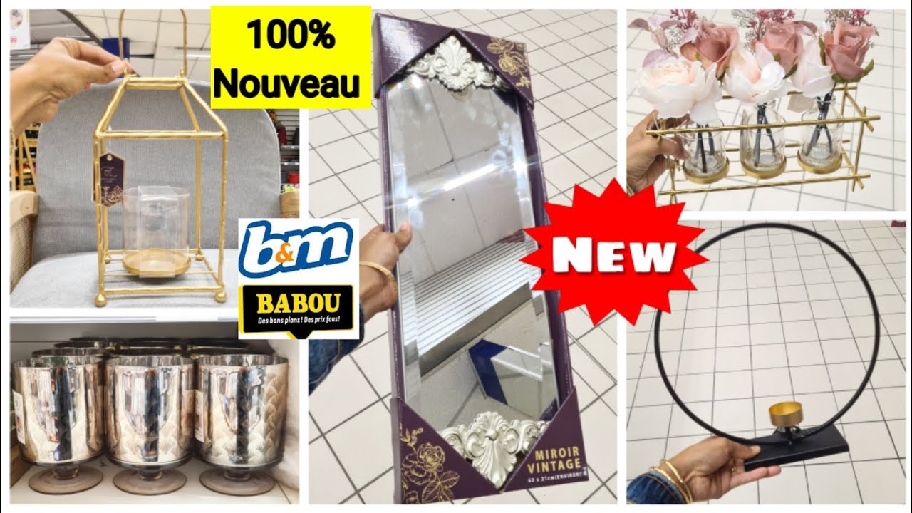 BM BABOU😱🤑 100% NOUVEAUTÉS⚠️A NE PAS RATÉ! DÉCO RIDEAUX PLAID MIROIR COUSSIN TAPIS😜 #BM #décoration