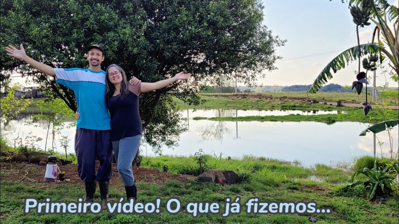Começamos do Zero! Você Precisa Ver...! Primeiro Vídeo do Canal!👨‍🌾❤️👩‍🌾