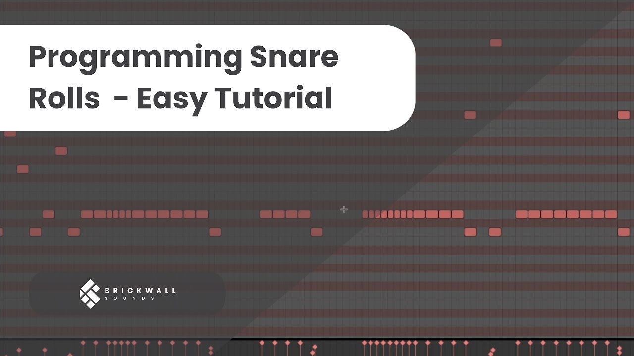 How to Programme Realistic Snare Rolls | Brickwall Sounds