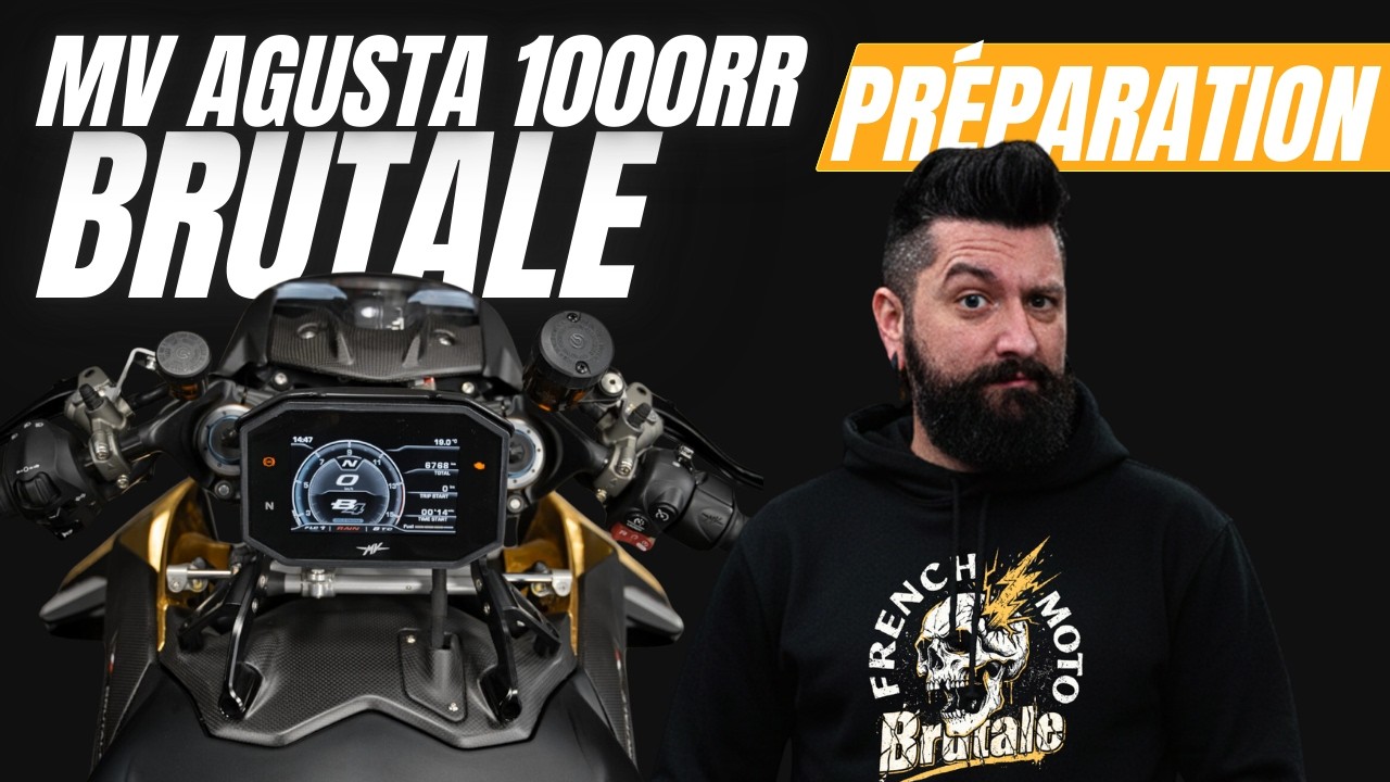 On bonifie une MV Agusta 1000 RR à la sauce Gold