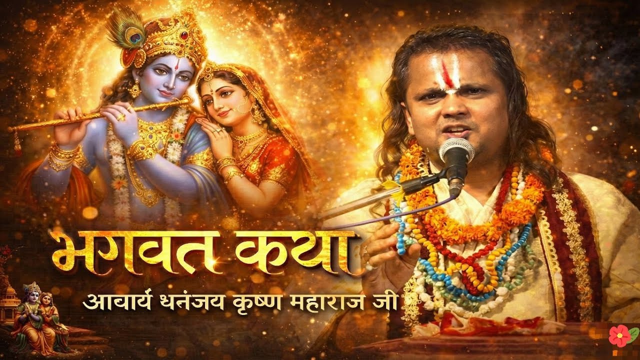 जीवन बदल देने वाली भागवत कथा | आचार्य धनंजय कृष्ण महाराज जी