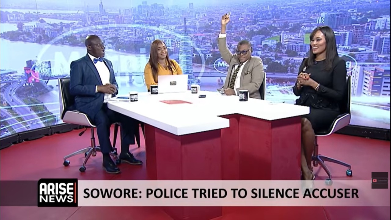 ARISE NEWS ON FIRE! Ayo & Rufai Challenge Dr. Abati's Legal Stance Over  Umahi's ₦250M Scandal